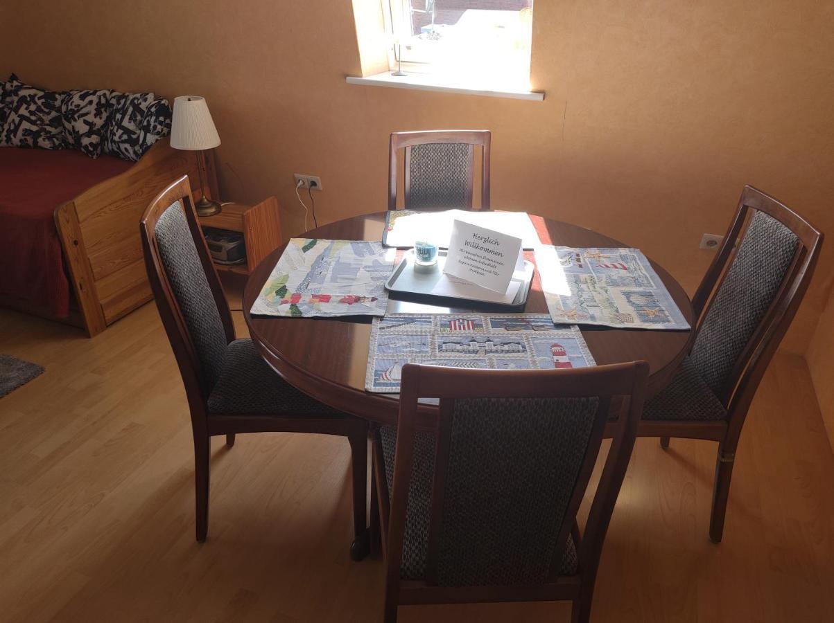 Ferienwohnung Nixe Sandstedt Bagian luar foto
