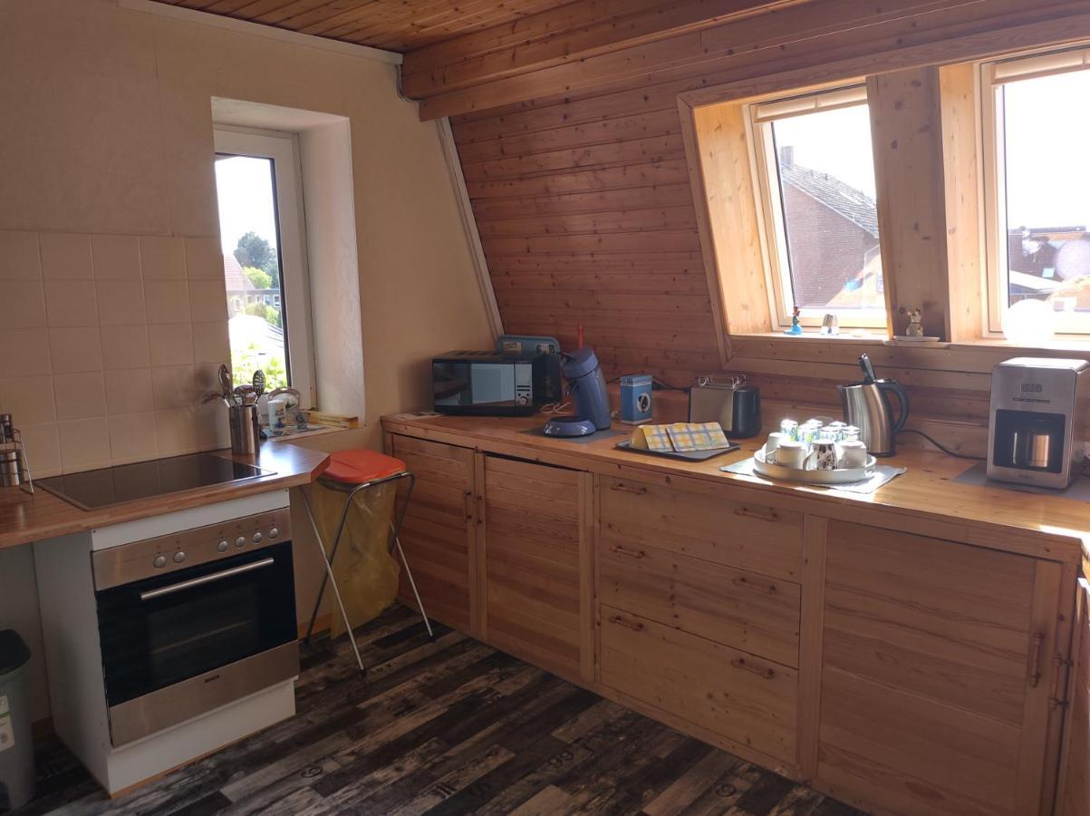 Ferienwohnung Nixe Sandstedt Bagian luar foto